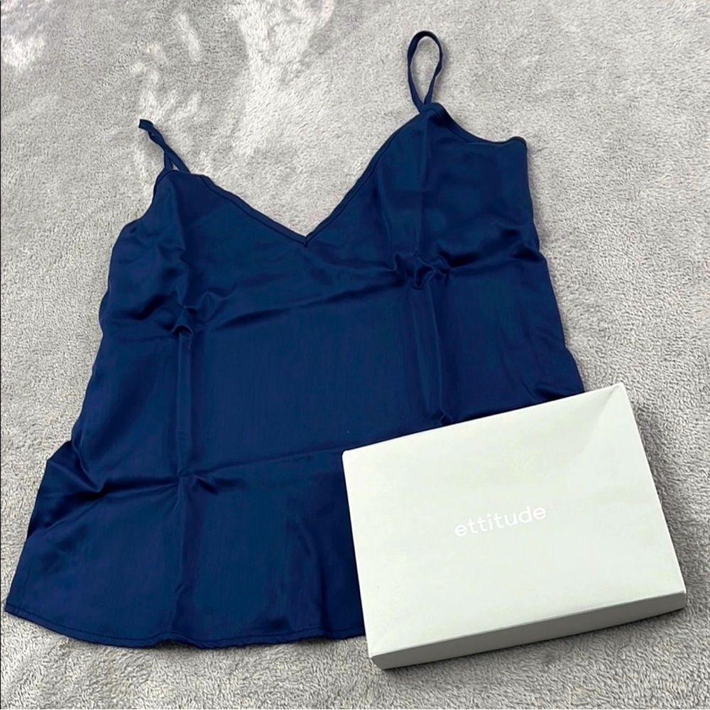NWT bamboo cami "ocean" M or XS